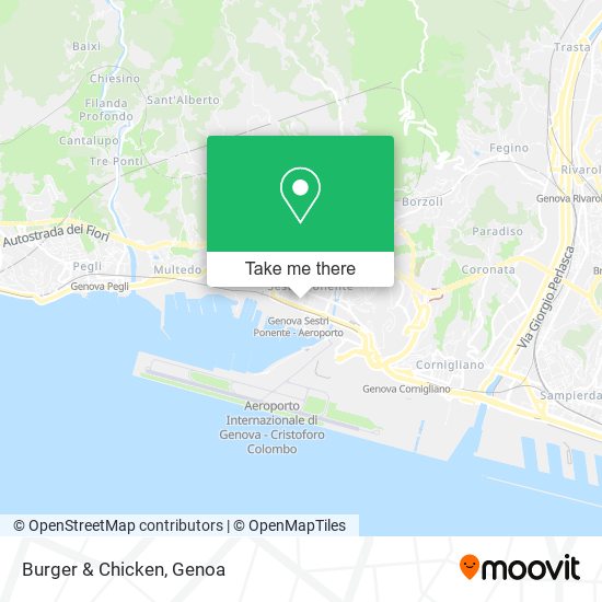Burger & Chicken map