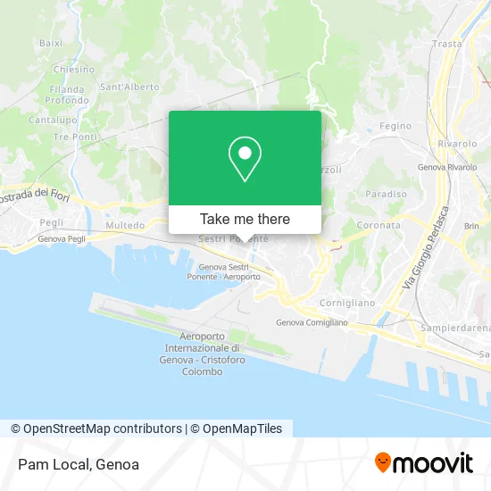 Pam Local map