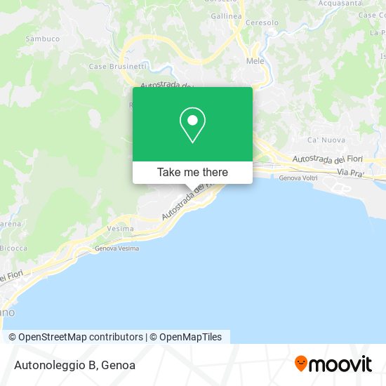Autonoleggio B map
