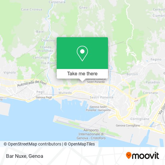 Bar Nuxe map