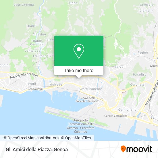 Gli Amici della Piazza map
