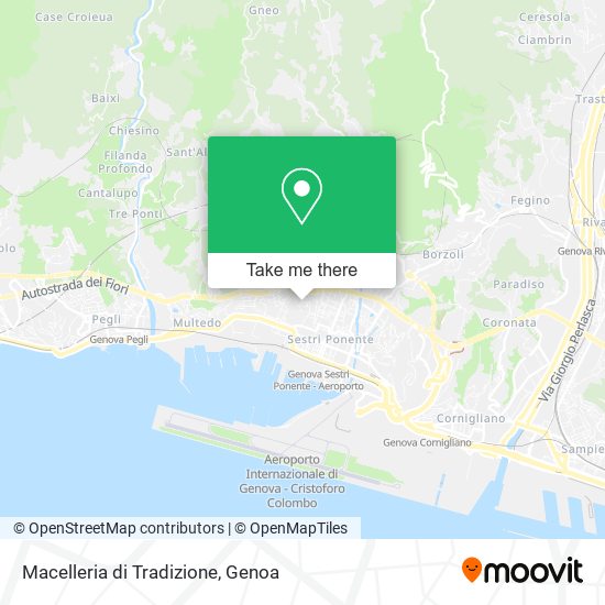 Macelleria di Tradizione map