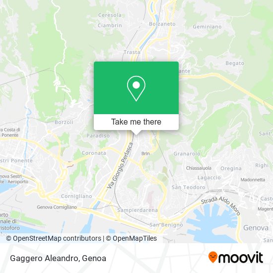 Gaggero Aleandro map