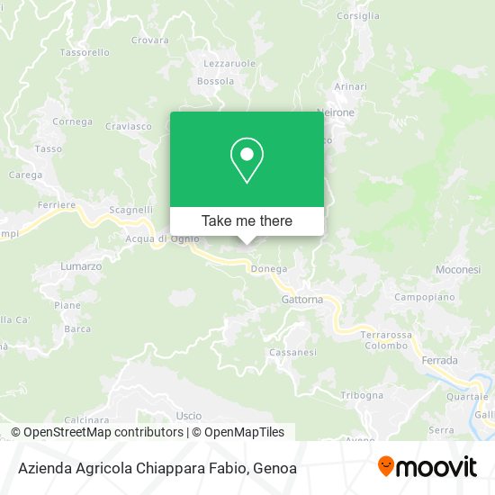 Azienda Agricola Chiappara Fabio map