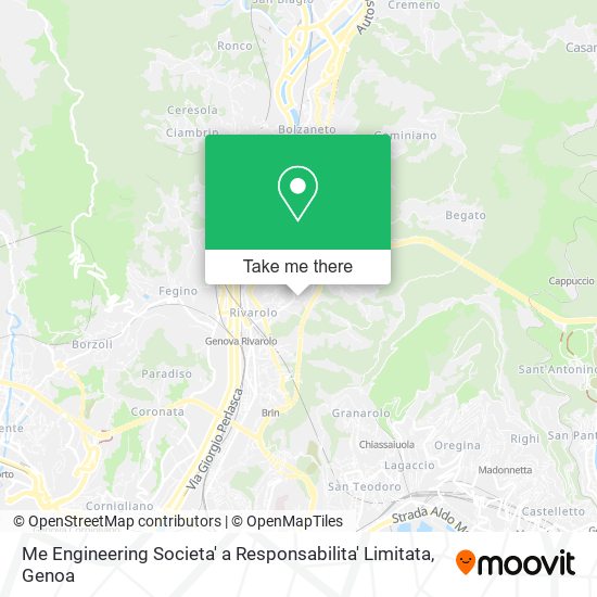 Me Engineering Societa' a Responsabilita' Limitata map