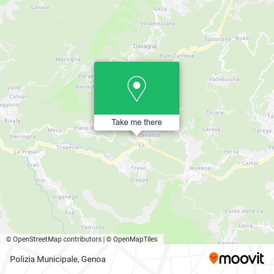 Polizia Municipale map