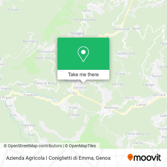 Azienda Agricola I Coniglietti di Emma map