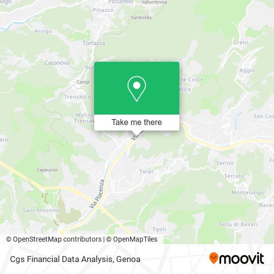 Cgs Financial Data Analysis map