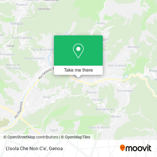 L'Isola Che Non C'e' map
