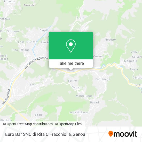 Euro Bar SNC di Rita C Fracchiolla map