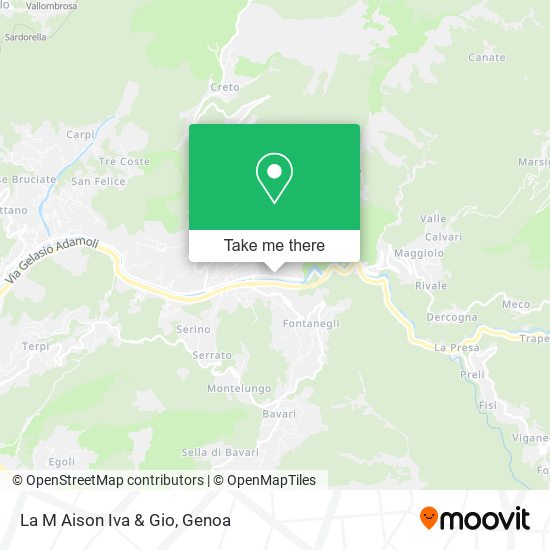 La M Aison Iva & Gio map