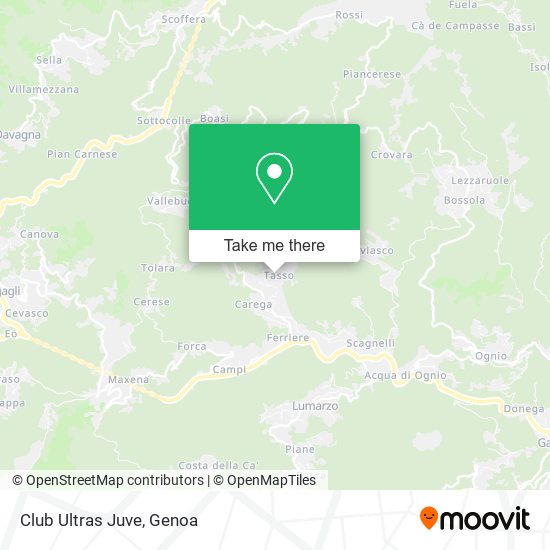 Club Ultras Juve map