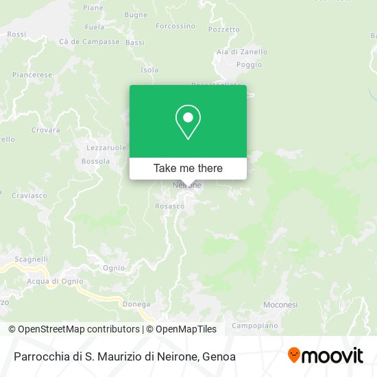 Parrocchia di S. Maurizio di Neirone map