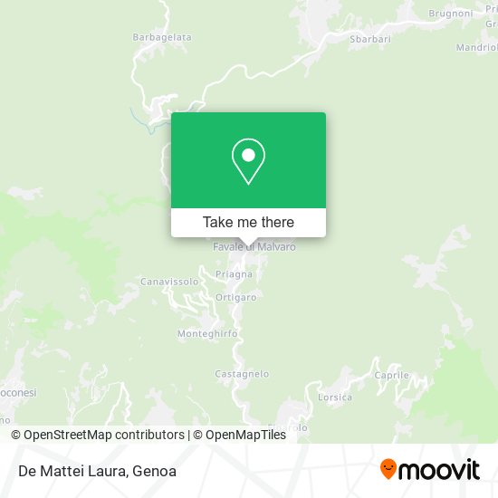 De Mattei Laura map