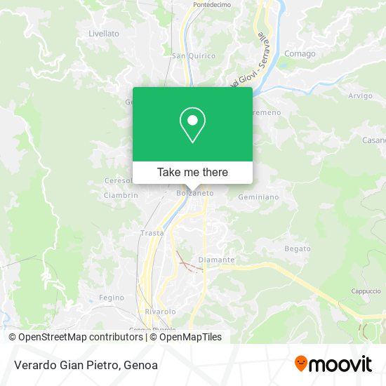 Verardo Gian Pietro map