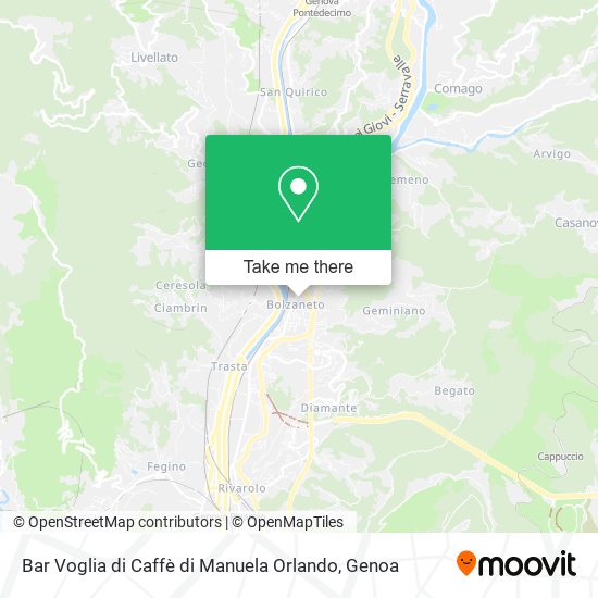 Bar Voglia di Caffè di Manuela Orlando map
