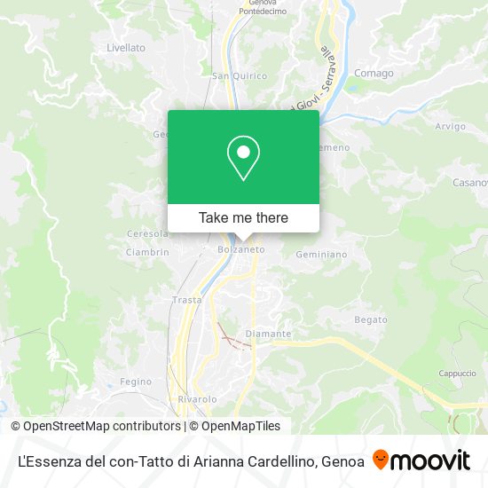 L'Essenza del con-Tatto di Arianna Cardellino map