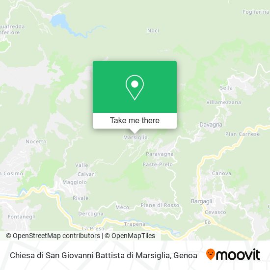 Chiesa di San Giovanni Battista di Marsiglia map