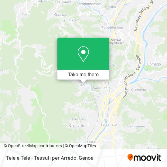 Tele e Tele - Tessuti per Arredo map