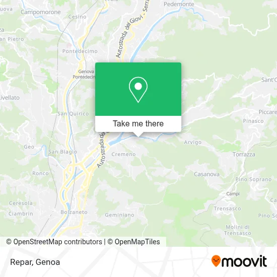 Repar map