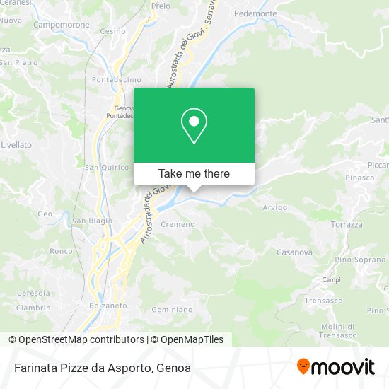 Farinata Pizze da Asporto map
