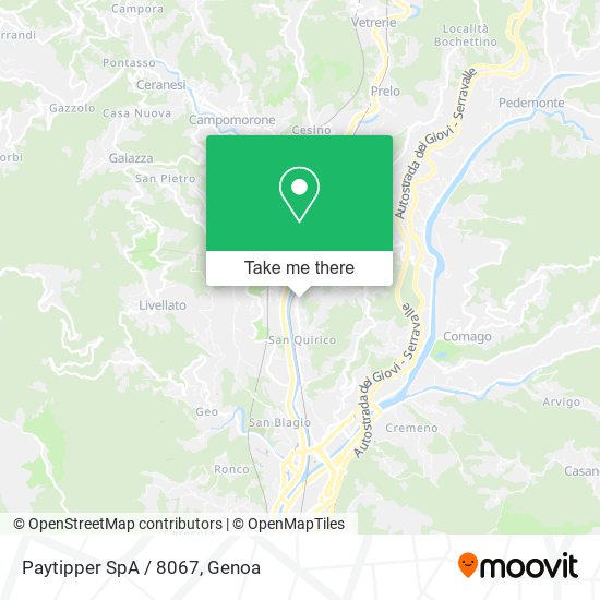 Paytipper SpA / 8067 map