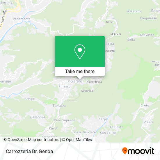 Carrozzeria Br map