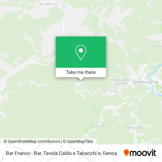 Bar Franco - Bar, Tavola Calda e Tabacchi e map