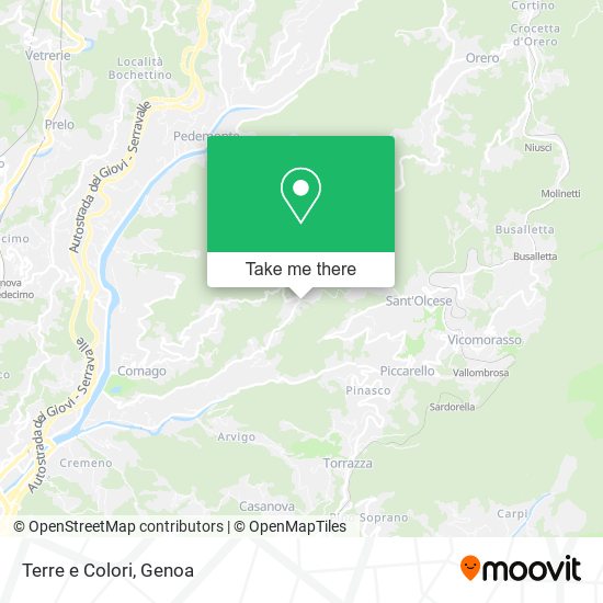 Terre e Colori map