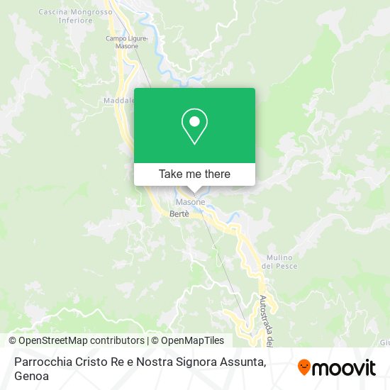 Parrocchia Cristo Re e Nostra Signora Assunta map