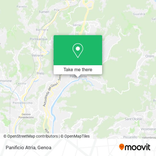 Panificio Atria map