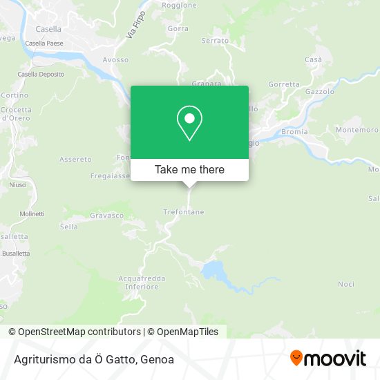 Agriturismo da Ö Gatto map