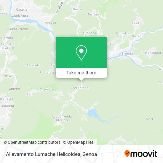 Allevamento Lumache Helicoidea map