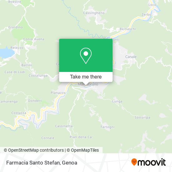 Farmacia Santo Stefan map