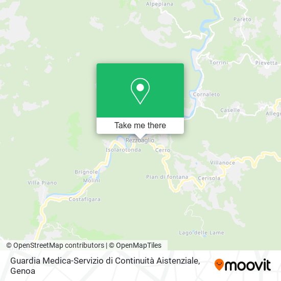 Guardia Medica-Servizio di Continuità Aistenziale map