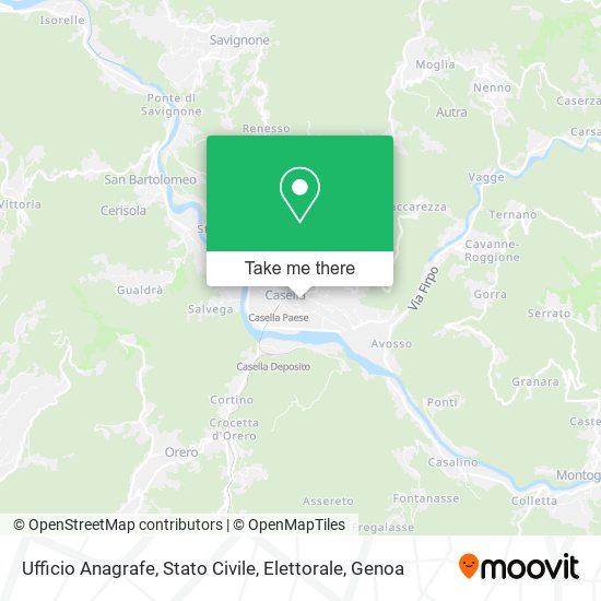 Ufficio Anagrafe, Stato Civile, Elettorale map