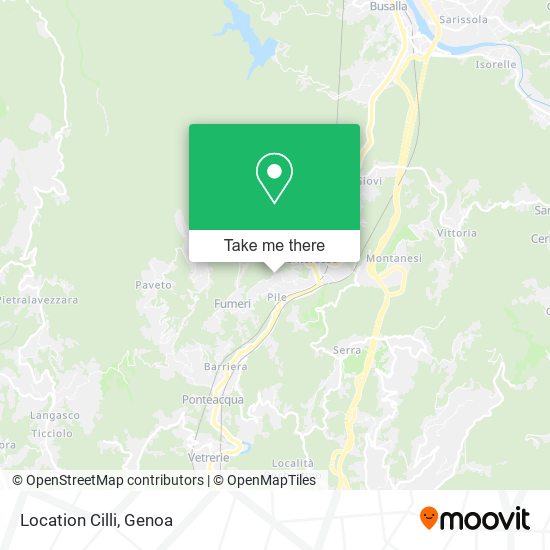 Location Cilli map