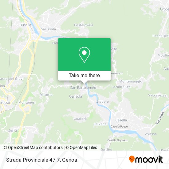 Strada Provinciale 47 7 map