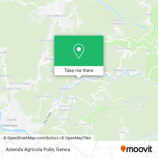 Azienda Agricola Pulin map