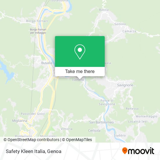 Safety Kleen Italia map