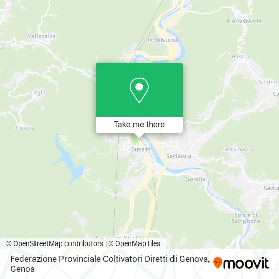Federazione Provinciale Coltivatori Diretti di Genova map