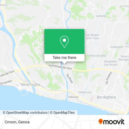 Cmsm map
