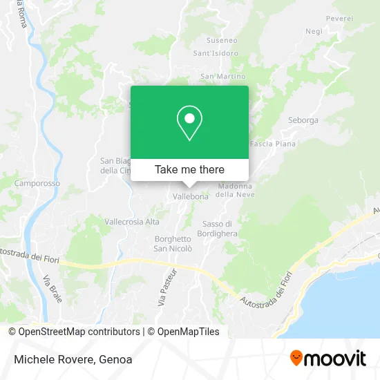 Michele Rovere map