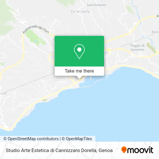 Studio Arte Estetica di Cannizzaro Dorella map