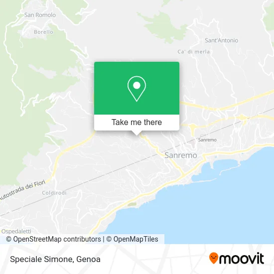 Speciale Simone map