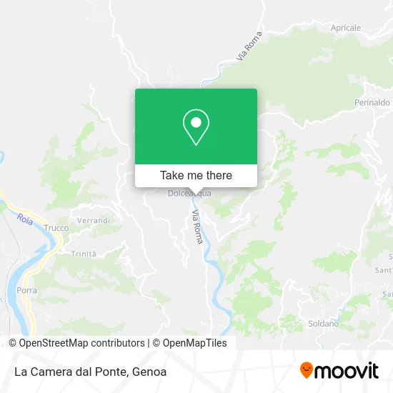 La Camera dal Ponte map
