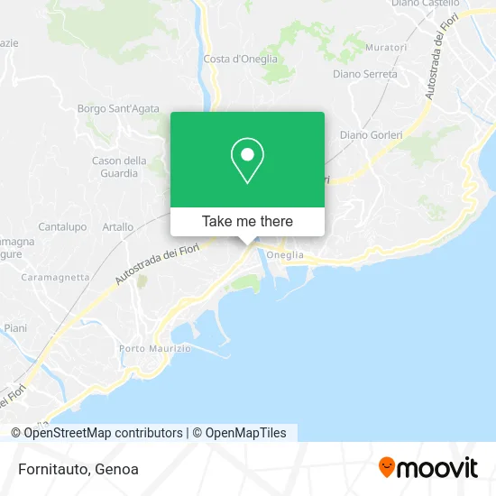 Fornitauto map