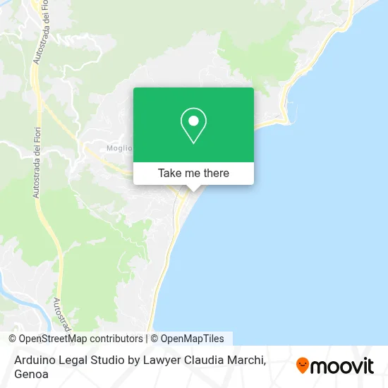 Arduino Legal Studio by Lawyer Claudia Marchi map