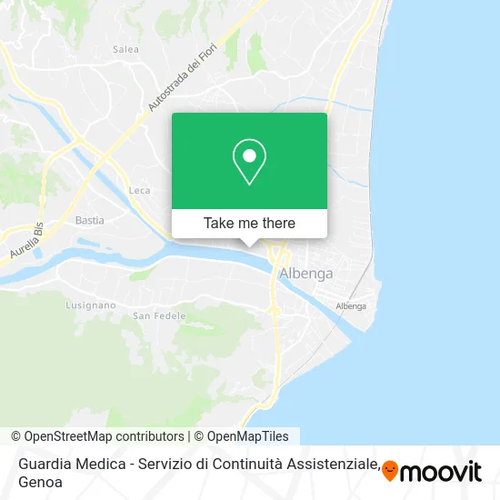 Guardia Medica - Servizio di Continuità Assistenziale map