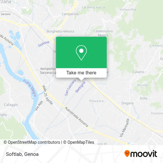 Softlab map